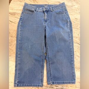 Riders by Lee Women’s Stretch Jeans Size 12 Medium Wash Straight Leg